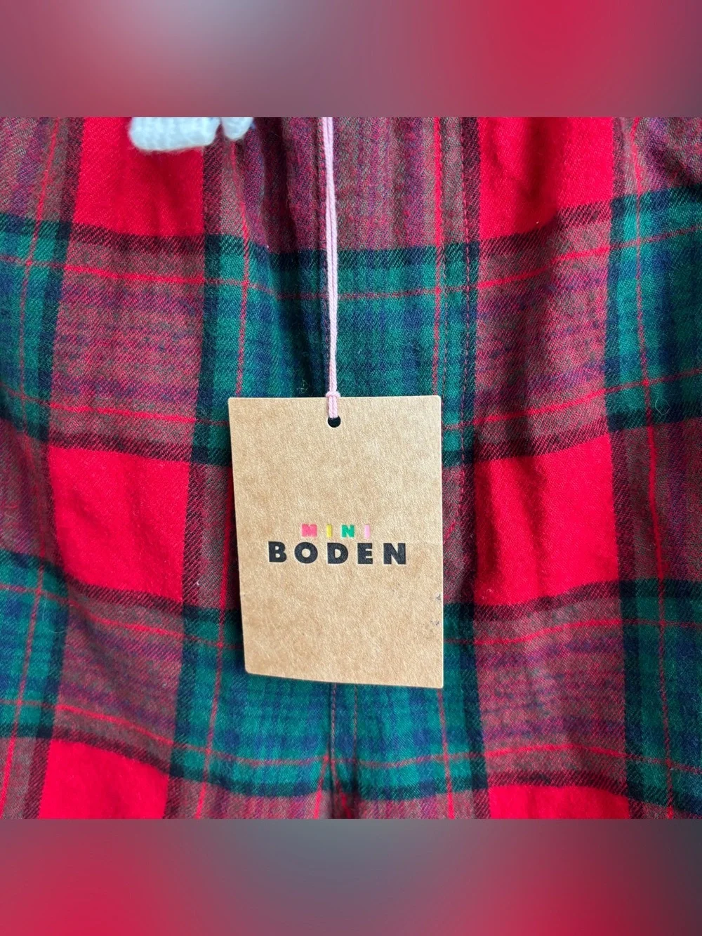 NWT Mini Boden Pajama Pants, Size 13-14